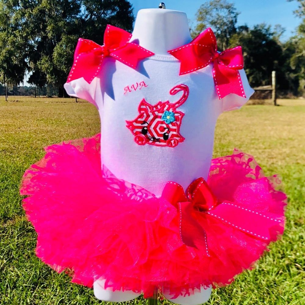 Personalized Tutu Outfit